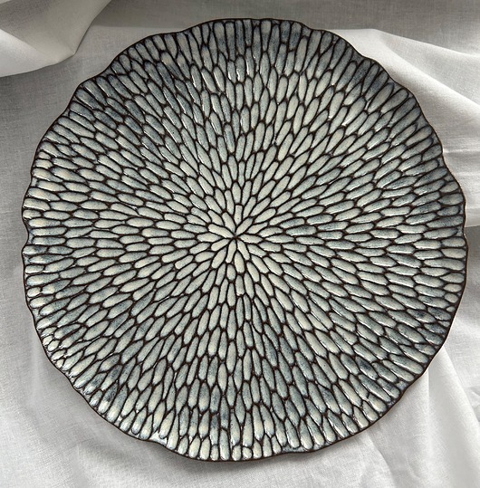 patery i talerze Talerz do serwowania, patera, talerz ceramiczny ręcznie robiona ceramika