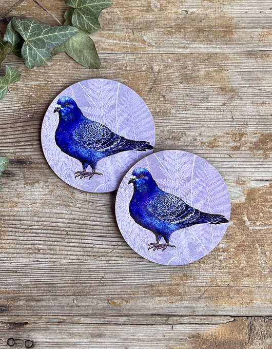 podkładki do kuchni Gołąbek- ilustracja- Podkładki pod kubek