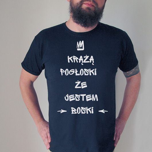 Krążą pogłoski Nova męska czarna ONE MUG A DAY