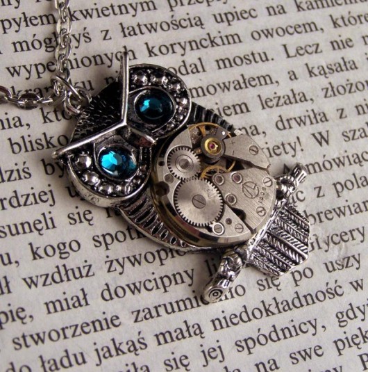 wisiory Mechaniczna sowa 0129