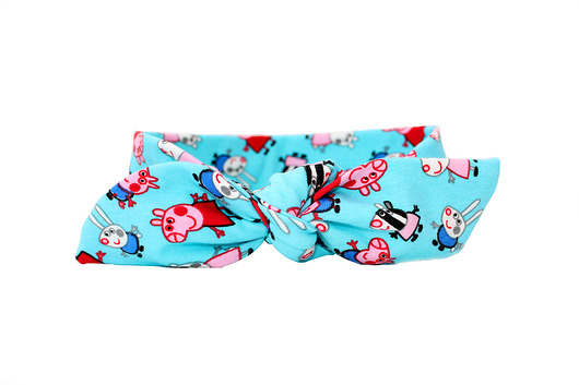ozdoby do włosów dla dzieci Opaska pin up peppa