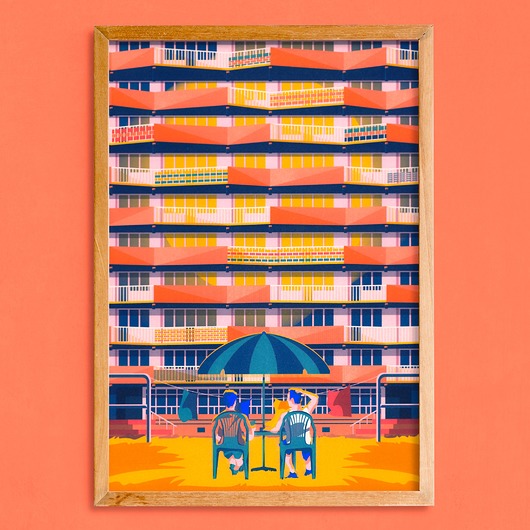 plakaty Plakat Gdański Falowiec