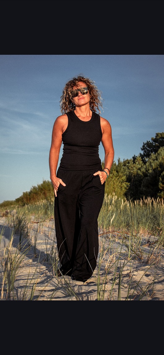spodnie materiałowe damskie Cotton Pants