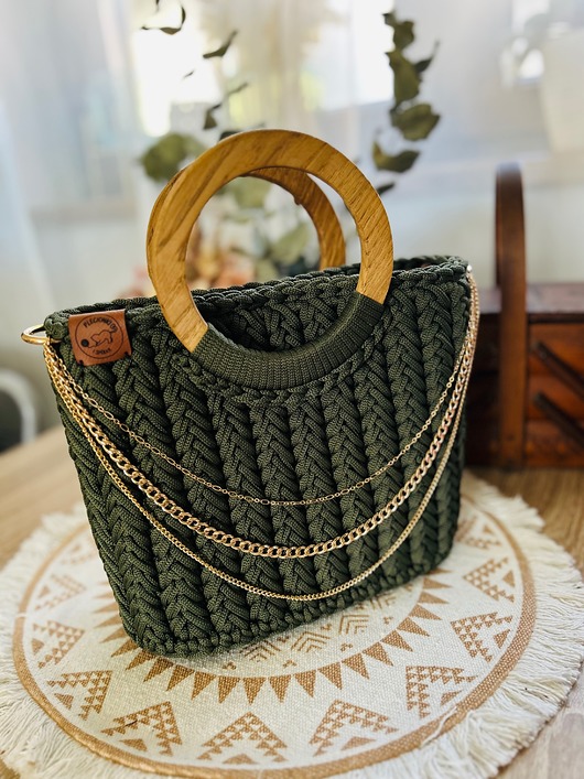 torebki do ręki Torebka damska koszyczek handmade/crochet bag