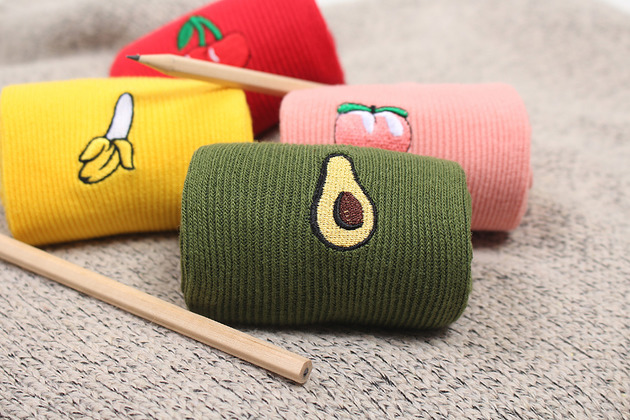 Kolorowe Skarpetki - Avocado Prezent Socks