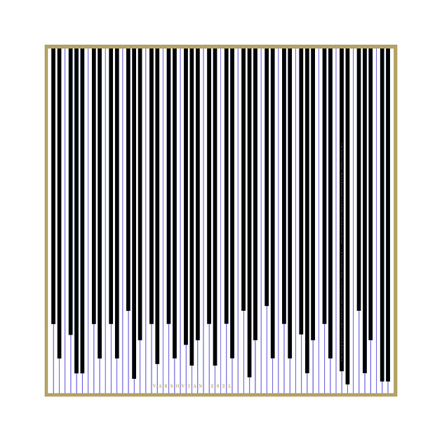 apaszki Apaszka jedwabna Chopin's Piano