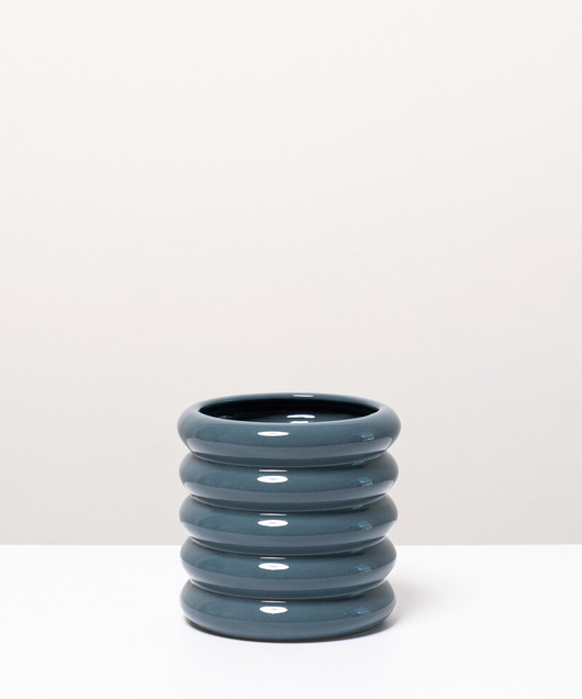 doniczki Doniczka ceramiczna szara Plants&Pots