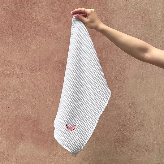 fartuchy kuchenne Ściereczka Biała Kiełbaska