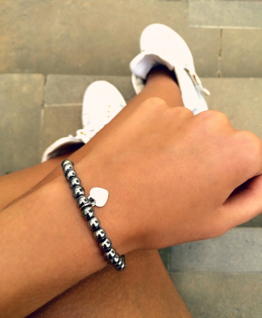 Bransoletka  'Silver Heart' labonita
