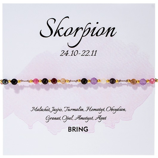 bransoletki z kamieni naturalnych Bransoletka znak zodiaku Skorpion