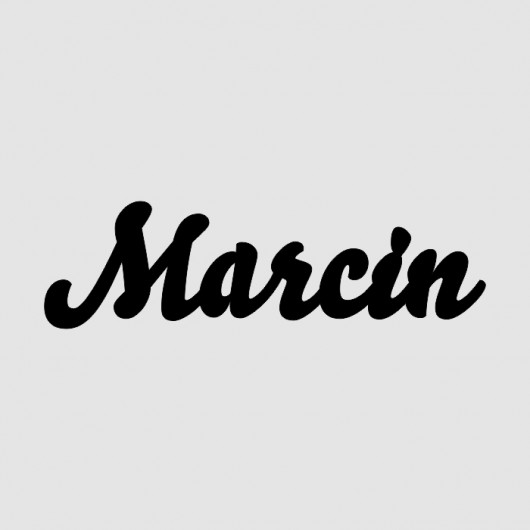 Napis Drewniany 3D MARCIN LOVINA PRINTS
