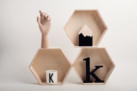 POLKA szesciokąt HEXAGON skandynawki STYL tralala studio