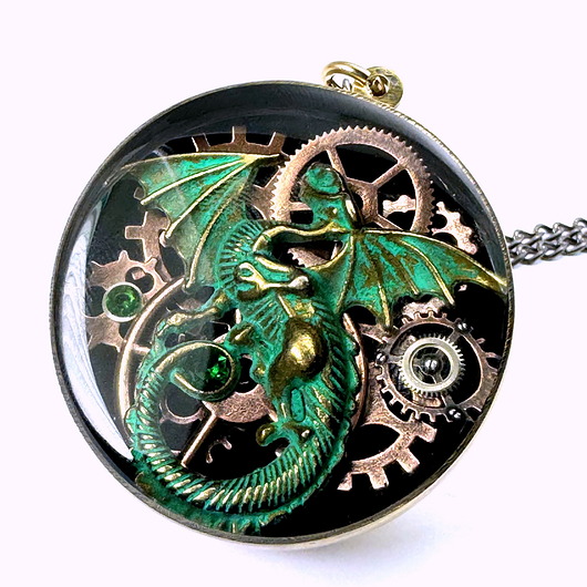 wisiory WISIOR - Dragon Green Beast - SMOK - unikatowy prezent