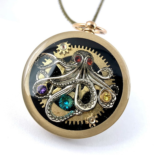 wisiory WISIOR - OCTOPUS STONES - golden - 3D