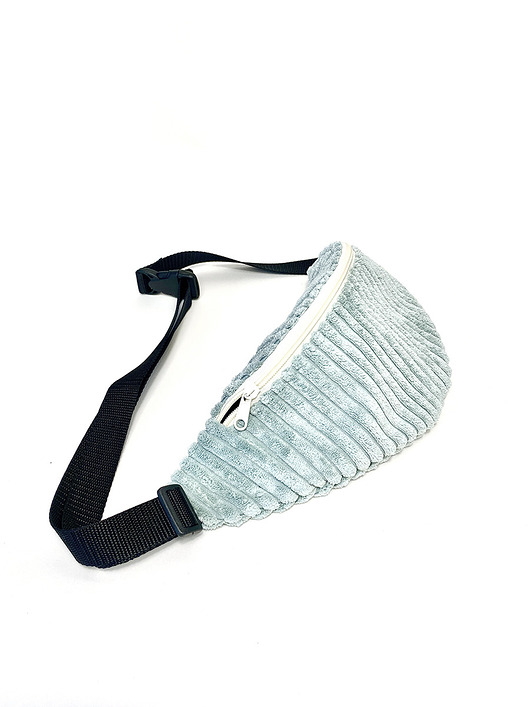 saszetka nerka Szałwia nerka sztruks welur