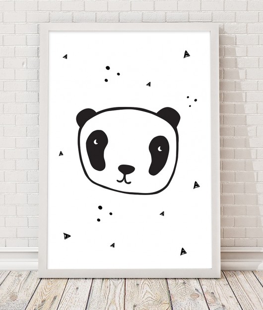 Obrazek A3 - Panda Desihome