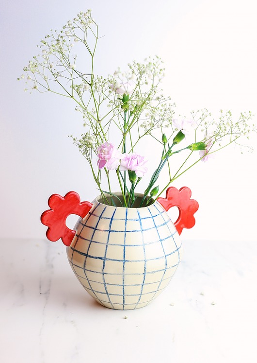 wazony Wazon ceramiczny Uszatek