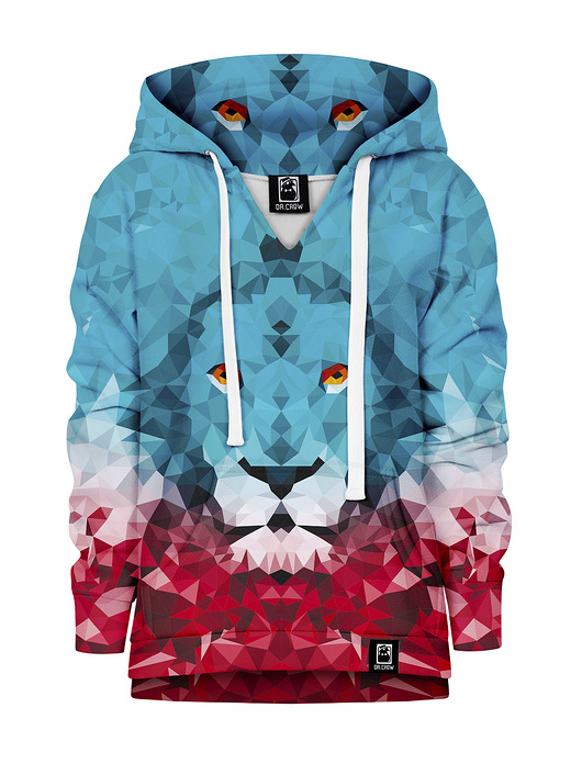 bluzy dla chłopców Bluza Lew Trójkąty