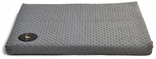 Legowisko DEMI 100cm/80cm szare pikowane LAUREN design