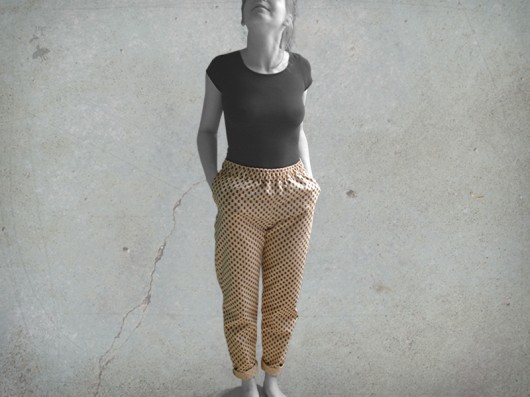 retro TUBA - beige mymelfrau