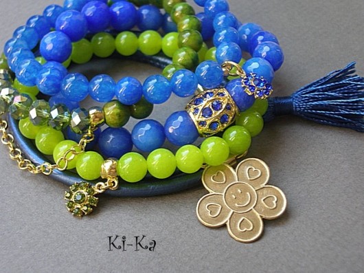 Juicy colour 5 - bransoletka KiKa pracownia