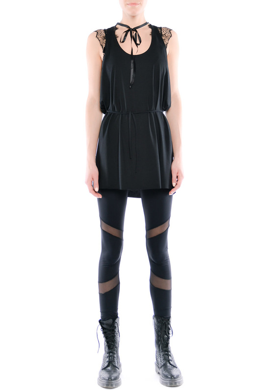 legginsy Legginsy - futurystyczne mat