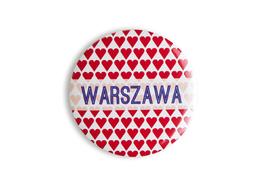 MAGNES 56 mm - LOVE WAWA LOVE POLAND DESIGN