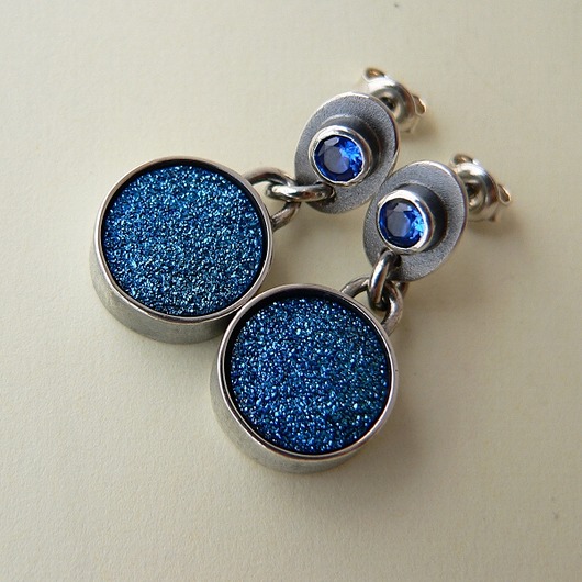 -modrakowe druzy- Emilia Woźniak