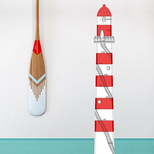 naklejki ścienne do pokoju dziecka Miarka Morska