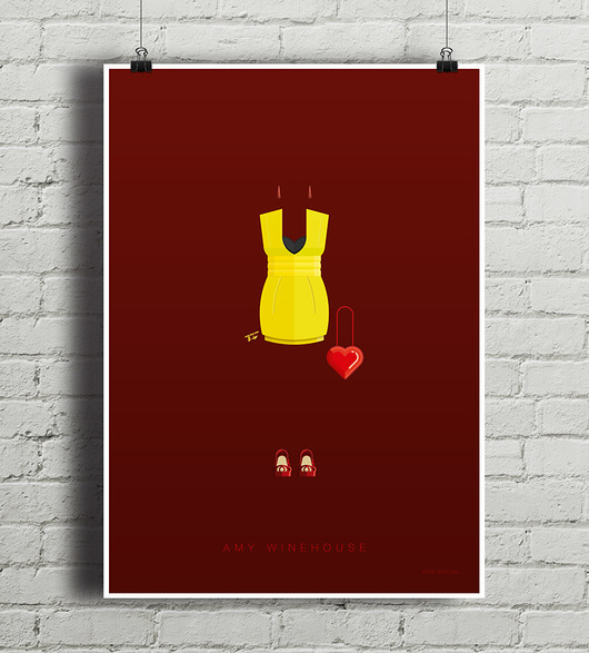 Plakat Amy Winehouse  minimalmill