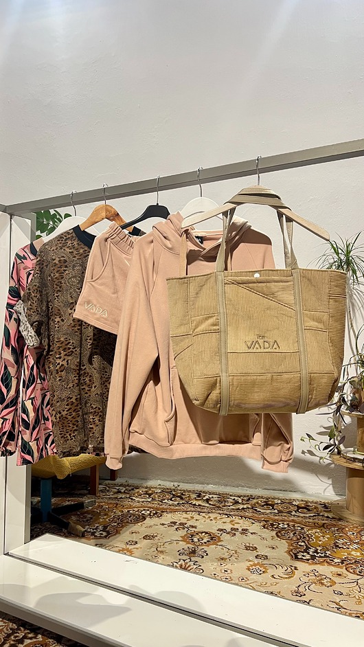 torby XXL Shopper bag duża torba upcycling sztruks/baranek