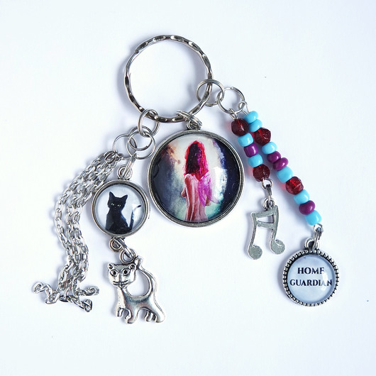 breloki Breloczek - Wróżka, kotek, nutka