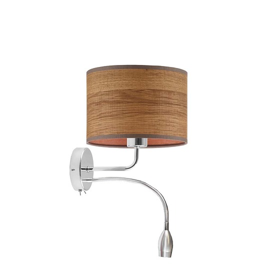 kinkiety Skandynawski kinkiet 2-punktowy CAPRI ECO z oświetleniem LED