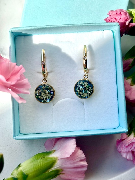 kolczyki - inne Kolczyki barwna wiosna