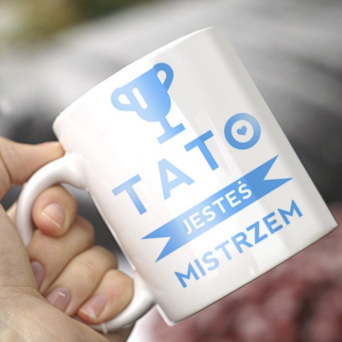 Tato jesteś Mistrzem Kubek ONE MUG A DAY