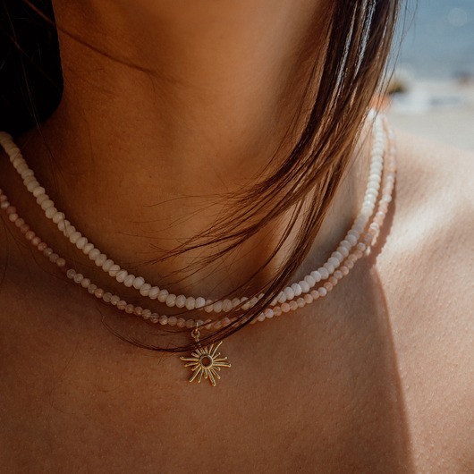 chokery Choker Peach