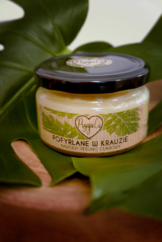 pofyrlane w krauzie,peeling kawowy Przaja Ci