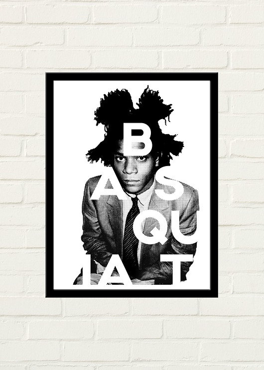 BASQUIAT ARTIST Plakat GAU Home