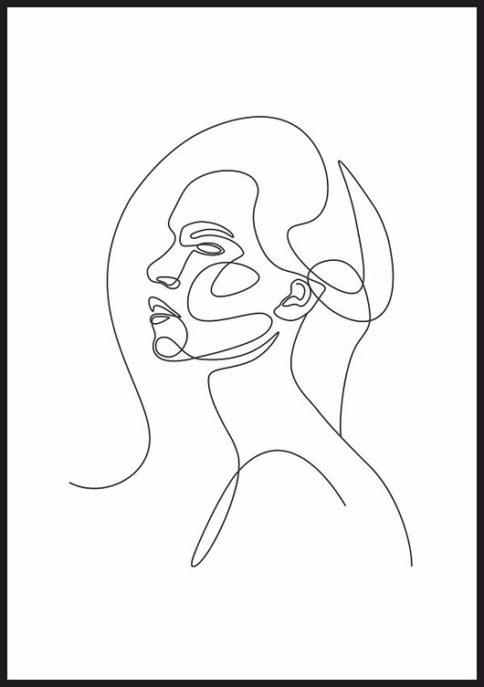 plakaty Plakat "Portret kobiety"