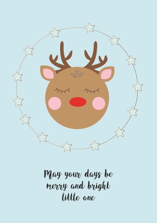 PLAKAT RENIFER A3 My Prints