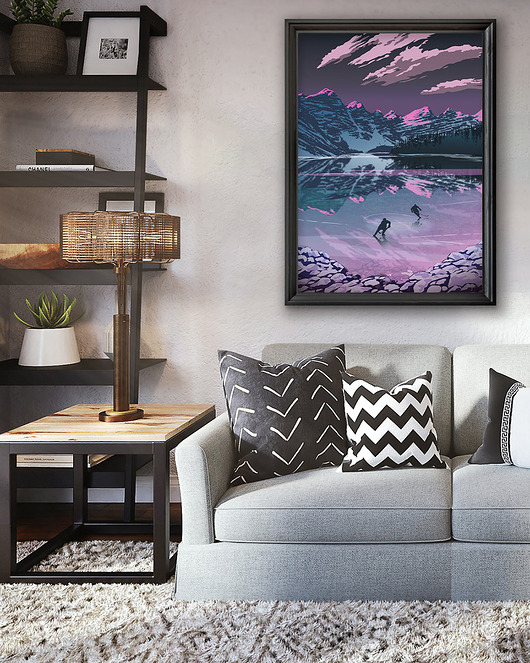 plakaty Plakat Hokej na lodzie