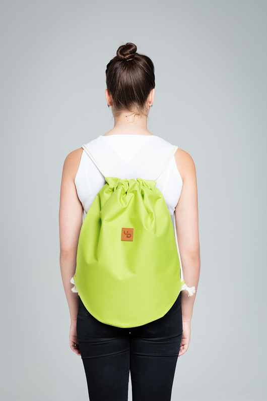 Limonkowy plecak - Lootbag classic / lime Lootbag