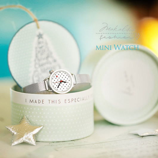 Prezent - mini Zegarek - Love Dots - Makaliboo Makaliboo