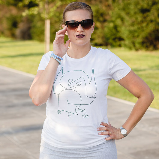 Koszulka (T-shirt) Anioł - Palul Klee Vivalarte