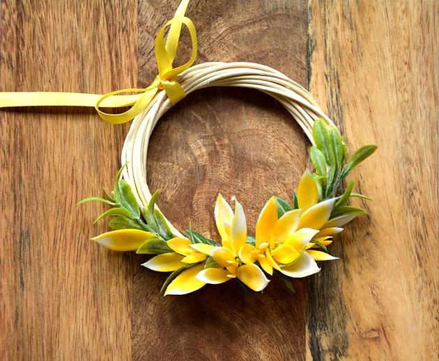 Mini wianek Wooden Love