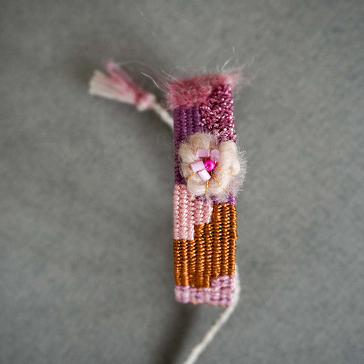 bransoletki - inne Przepiękna, tkana bransoletka w stylu rustykalnym
