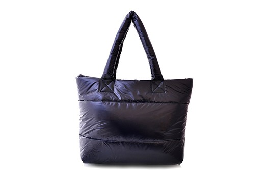 Torebka puchowa w kolorze granatowym 002 Navy Vera Bags
