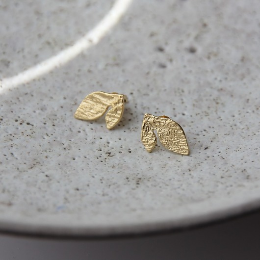 kolczyki pozłacane Mikro 3