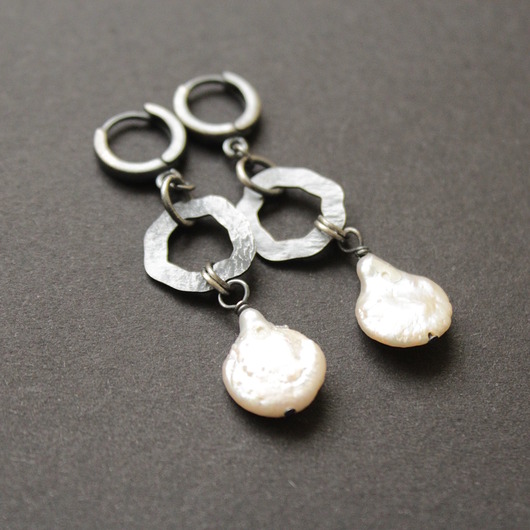 kolczyki z kamieniami Kolczyki Brzydkie kaczątka