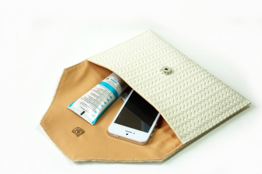Nude envelope & Etui Ipad Mini Pansy